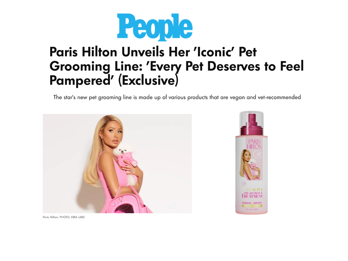 Paris Hilton and Paws PR